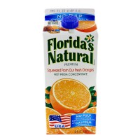 Florida’s Natural Premium Orange Juice with Some Pulp Enriched with Calcium and Vitamin D