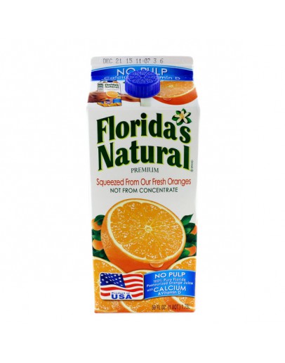 Florida’s Natural Premium Orange Juice with Some Pulp Enriched with Calcium and Vitamin D