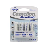 Camelion Always Ready 1.2V AA Rechargeable Battery