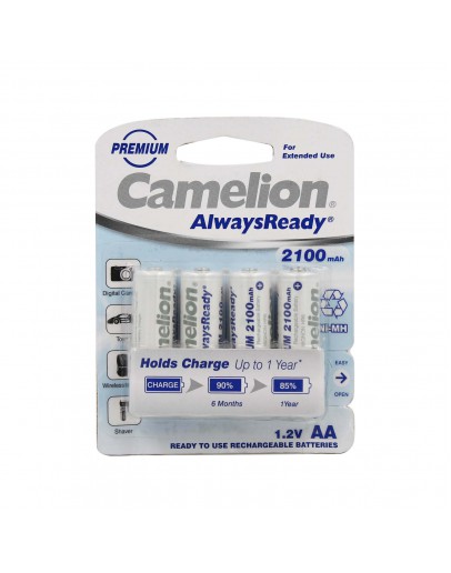 Camelion Always Ready 1.2V AA Rechargeable Battery