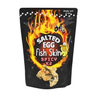 O-Li Spicy X2 Salted Egg Fish Skin Snack