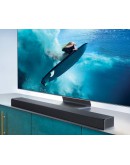 Samsung Harman Kardon 7.1.4 Dolby Atmos Soundbar HW-Q90R with Wireless Subwoofer and Rear Speaker Kit, Adaptive Sound, Game Mode, 4K Pass-Through with HDR, Bluetooth & Alexa Compatible