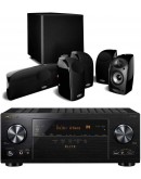 Pioneer Elite VSX-LX303 9.2 Channel 4k UltraHD Network Audio & Video Receiver Home Theater Bundle with Polk Audio TL1600 5.1 Speaker System with Powered Subwoofer - Black