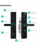 PINEWORLD WiFi and Bluetooth Smart Door Lock L5