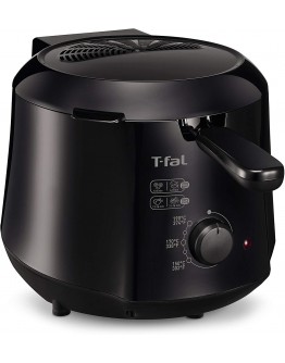 T-fal FF230850 Cool-Touch Mini Deep-Fryer, 1.2-Liter, Black