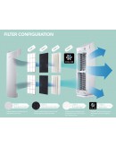 Coway AP-1216L Tower Mighty Air Purifier with True Hepa & Auto Mode