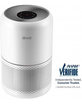 LEVOIT Air Purifier for Home Allergies and Pets Hair Smokers in Bedroom, True HEPA Filter, 24db Filtration System Cleaner Odor Eliminators, Remove 99.97% Smoke Dust Mold Pollen for Large Room,Core 300