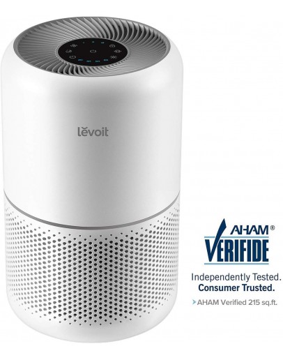 LEVOIT Air Purifier for Home Allergies and Pets Hair Smokers in Bedroom, True HEPA Filter, 24db Filtration System Cleaner Odor Eliminators, Remove 99.97% Smoke Dust Mold Pollen for Large Room,Core 300
