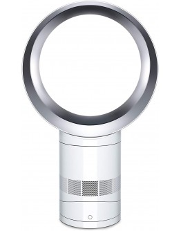 Dyson Air Multiplier AM06 Table Fan, 10 Inches, White/Silver
