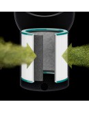 Dyson Pure Cool Me Personal Purifying Fan, BP01 HEPA Air Purifier & Fan, Removes Allergens, Pollutants, Dust, Mold, VOCs, for Desks, Bedside, Side Tables, White