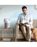 Dyson Pure Cool Me Personal Purifying Fan, BP01 HEPA Air Purifier & Fan, Removes Allergens, Pollutants, Dust, Mold, VOCs, for Desks, Bedside, Side Tables, White
