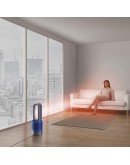 Dyson Pure Hot + Cool, HP02 - HEPA Air Purifier, Space Heater & Fan, WiFi-Enabled, For Large Rooms, Automatically Removes Allergens, Pollutants, Dust, Mold, VOCs, Blue