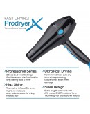 Best Ionic Hair Blow Dryer - 1875 Watt Professional Tourmaline Ceramic for Healthy, Sexy Hair - 2 Attachments - Opulent Care Salon Quality