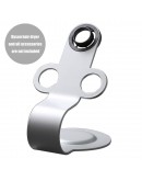 Dyson Supersonic Hair Dryer Holder, Aluminum Alloy Bracket Power Plug Holder, Bathroom Organizer for Dyson Supersonic Hair Dryer Care Tools
