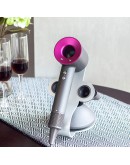 Dyson Supersonic Hair Dryer Holder, Aluminum Alloy Bracket Power Plug Holder, Bathroom Organizer for Dyson Supersonic Hair Dryer Care Tools