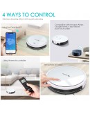 Dealdig Robot Vacuum Cleaner, 1300Pa Strong Suction, Low Noise, Self-Charging Robotic Vacuum Cleaner with Voice/APP/Remote Control