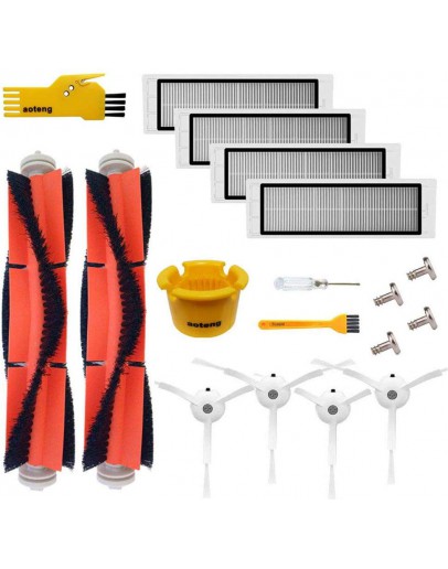 Accessory Kit for Xiaomi Mi Robot Roborock s50 s51 Xiaomi Mijia Robotic Vacuum Cleaner Replacement Parts (Set 2
