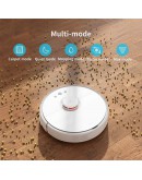 XIAO MI Roborock S5 Robotic Vacuum and Mop Cleaner, 2000Pa Super Power Suction &Wi-Fi Connectivity and Smart Navigating Robot Vacuum with 5200mAh Battery Capacity for Pet Hair, Carpet & Hard Floor (White