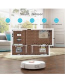 XIAO MI Roborock S5 Robotic Vacuum and Mop Cleaner, 2000Pa Super Power Suction &Wi-Fi Connectivity and Smart Navigating Robot Vacuum with 5200mAh Battery Capacity for Pet Hair, Carpet & Hard Floor (White