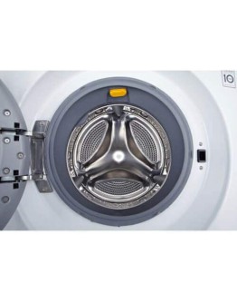 LG WM1388HW 2.3 Cu. Ft. White Stackable Front Load Washer - Energy Star