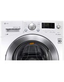 LG WM1388HW 2.3 Cu. Ft. White Stackable Front Load Washer - Energy Star