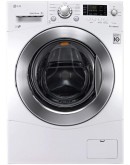 LG WM1388HW 2.3 Cu. Ft. White Stackable Front Load Washer - Energy Star