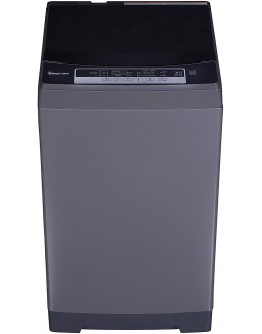Magic Chef MCSTCW16S4 Stainless Steel 1.6 Cu. Ft. Compact Top-Load Washer,