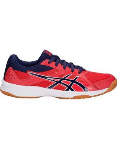 ASICS Men's Upcourt 3 Red Alert/Indigo Blue