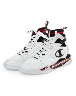 Champion Reverse Weave Mid Cut Shoe Zone 93 High Leather white 