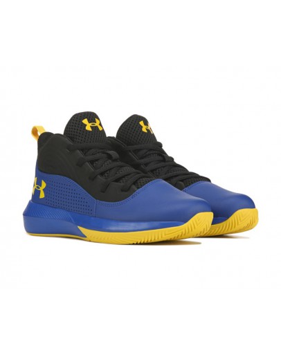 Grade School UA Lockdown 4 Basketball Shoes